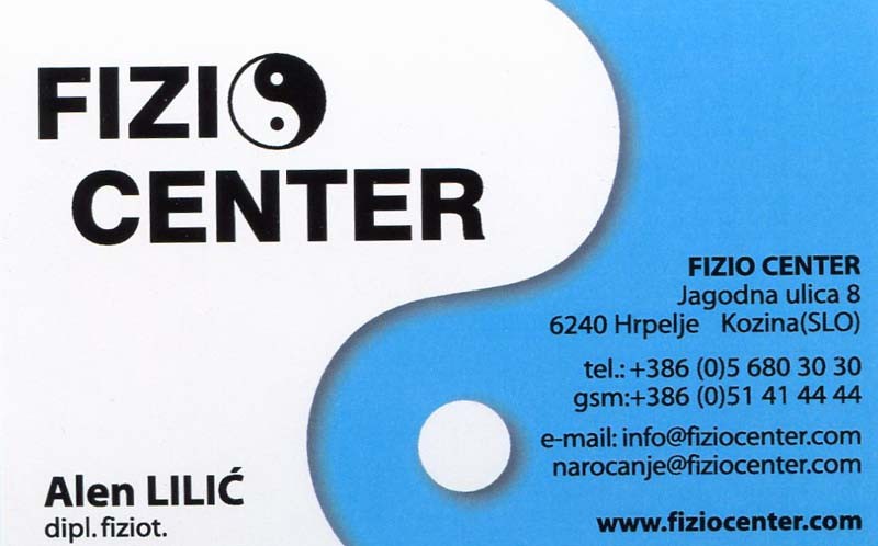 CENTER ZA REHABILITACIJO FIZIOTERAPIJO